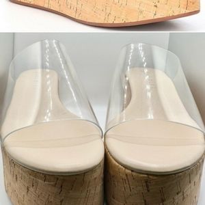 GIANNI BINI HAYLEY CLEAR CLARK PLATFORM